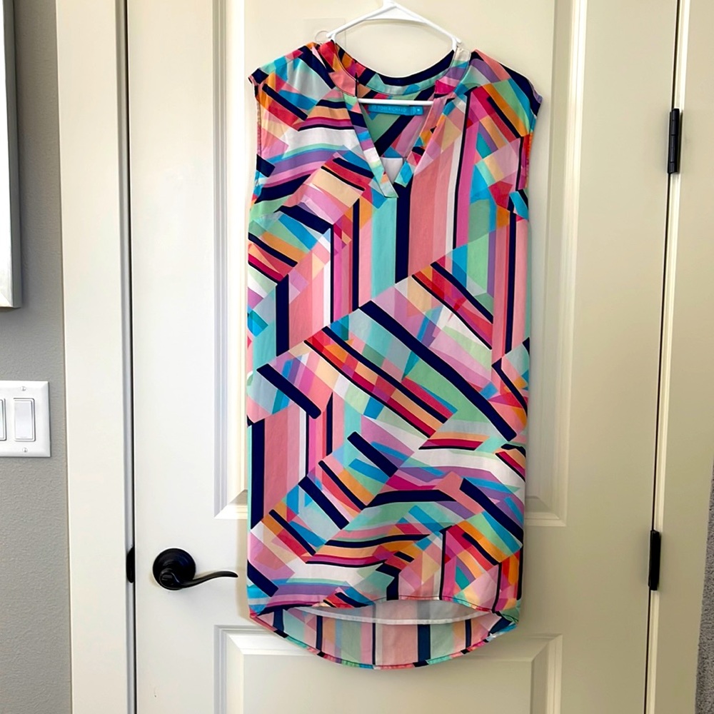 Low high mini summer dress.